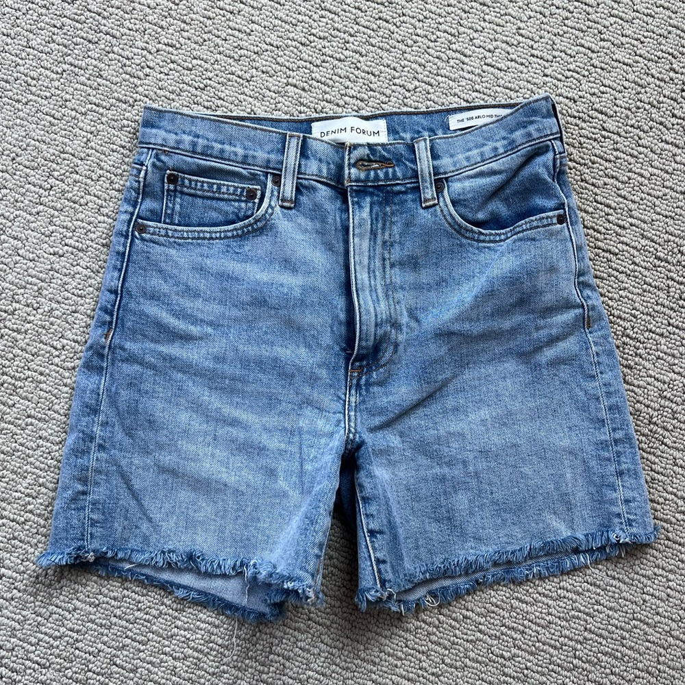 Denim Forum ‘50s Arlo Mid Thigh Short Size 27